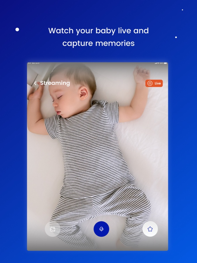 Cappella live baby monitor streaming